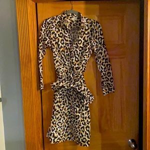 Jcrew leopard dress